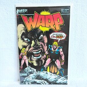 NM/M 1983 Warp No. 3 Oh My God... I'm Dead! Comic Book by First Comics!!